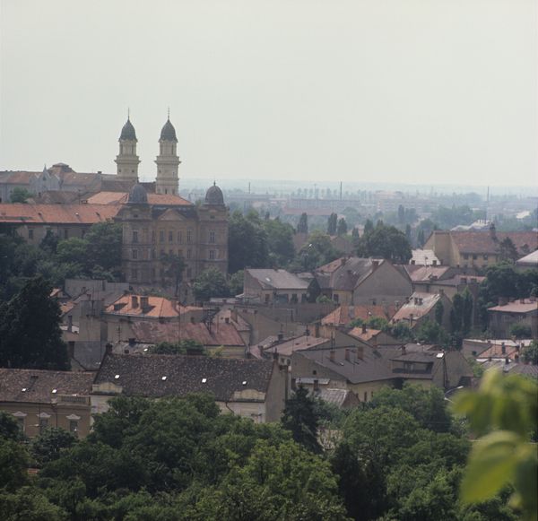 Крыши зданий Ужгорода