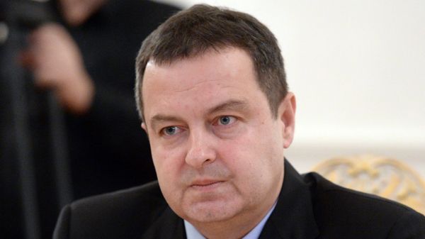 Встреча С.Лаврова с И.Дачичем в Москве