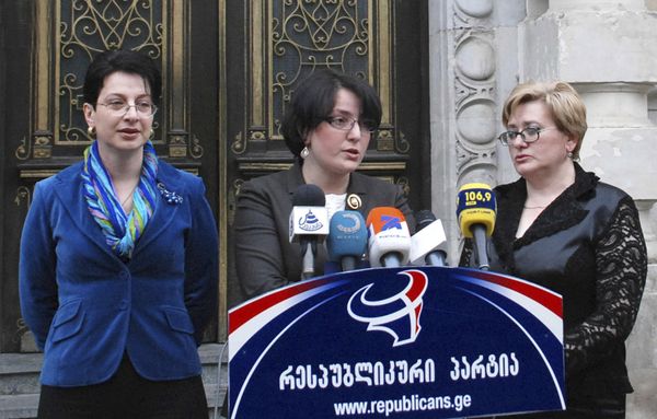 Акция протеста в Тбилиси
