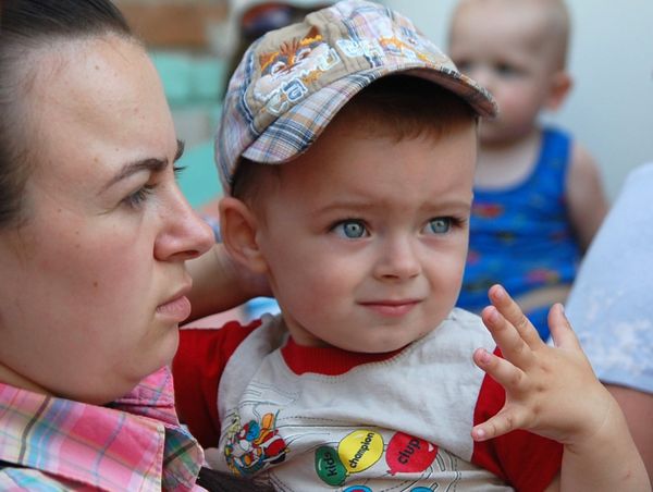 Украинские беженцы в Белгороде