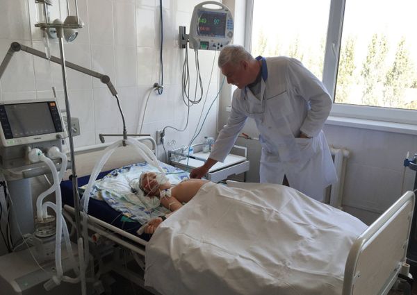 Последствия обстрела Горловки Последствия обстрела Горловки