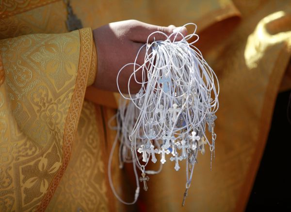 Массовое крещение в Ставропольском крае