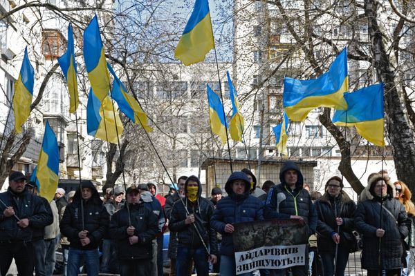 Акция протеста у здания Генпрокуратуры в Киеве