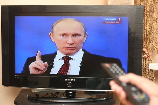 Трансляция телепрограммы Разговор с Владимиром Путиным