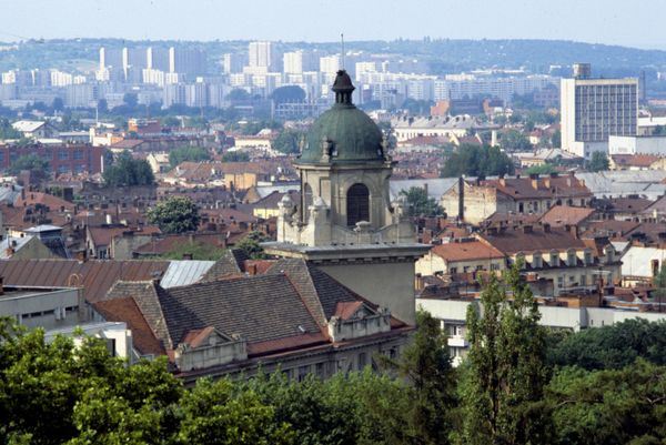 Панорама города
