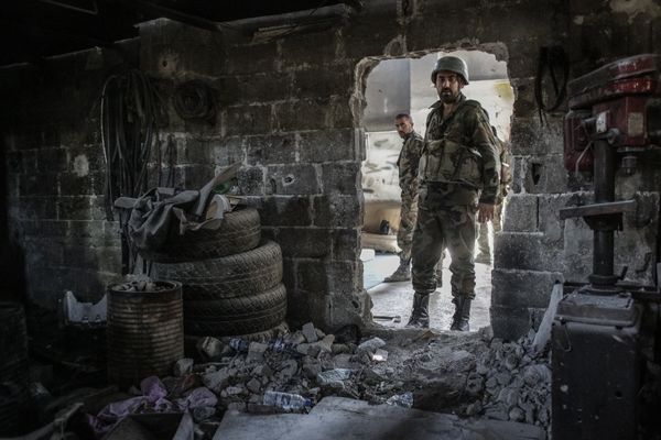 Бои в районе Барзе провинции Дамаск Бои в районе Барзе провинции Дамаск