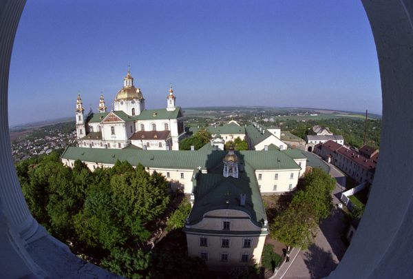 Почаевская Успенская лавра, архитектор Готфрид Гофман
