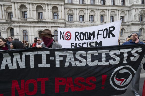 Акция движения ПЕГИДА против исламизации Европы в Лондоне