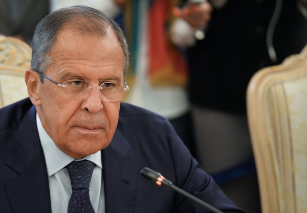 Переговоры глав МИД России и Ирана С.Лаврова и М.Зарифа