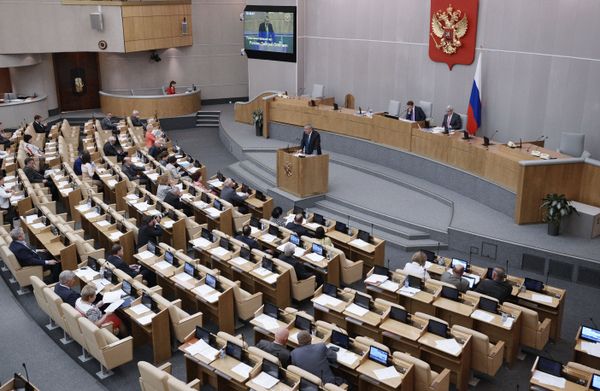 Пленарное заседание Госдумы РФ