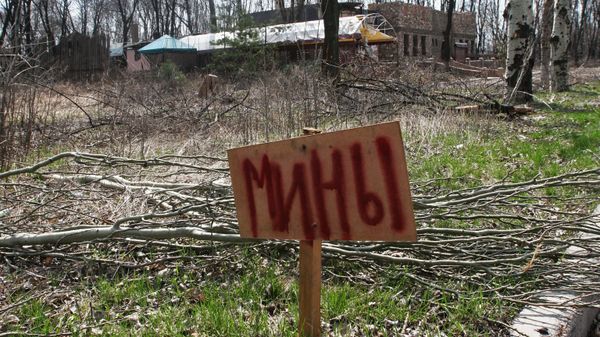 Представители ОБСЕ посетили район поселка Пески в Донецкой области