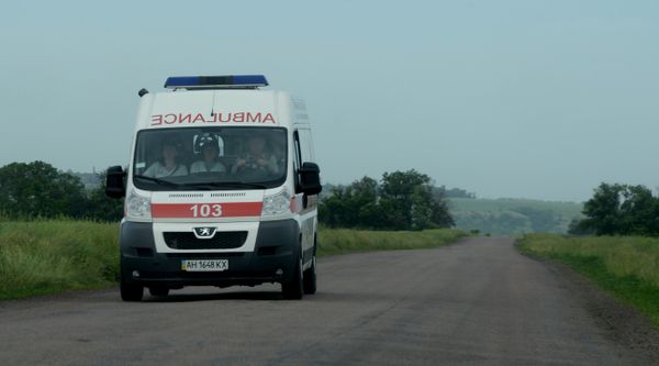 Последствия вооруженного столкновения в районе села Карловка Донецкой области