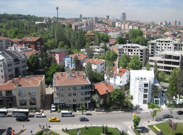 Вид на Анкару Вид на Анкару