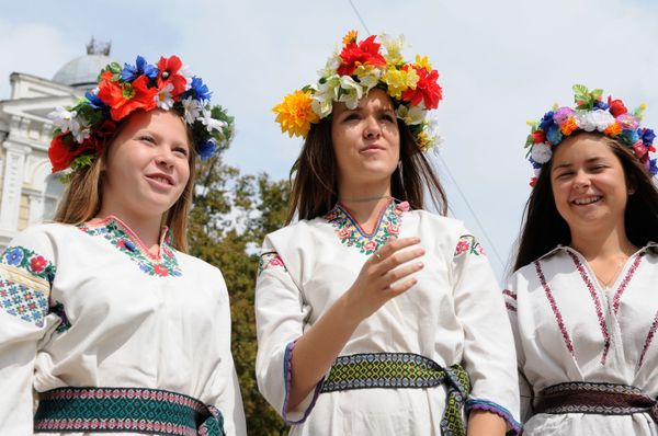 Парад вышиванок-2014 в Киеве