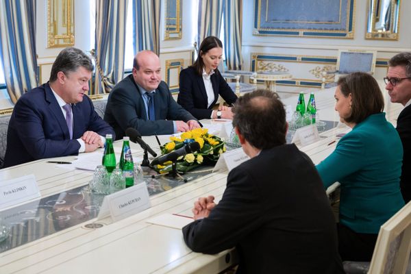 Встреча Петра Порошенко с Викторией Нуланд Встреча Петра Порошенко с Викторией Нуланд