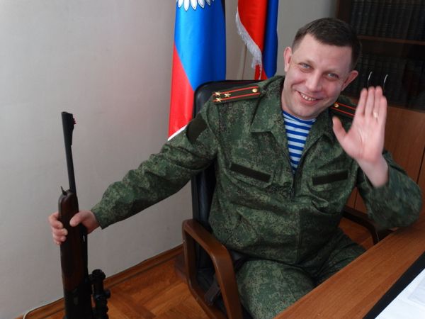Глава ДНР Александр Захарченко Глава ДНР Александр Захарченко