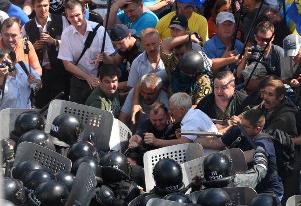 Протестные акции в Киеве