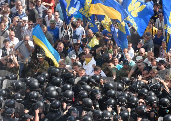 Протестные акции в Киеве