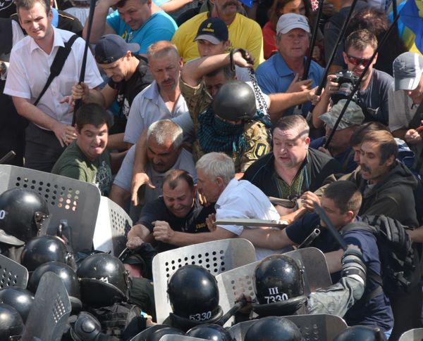 Протестные акции в Киеве