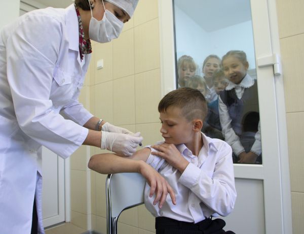 Вакцинация против гриппа в Калининграде