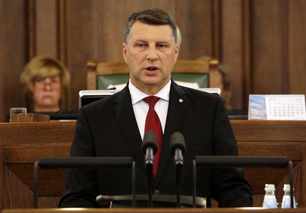 Инаугурация нового президента Латвии