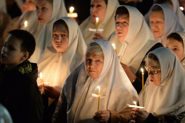 Празднование православной Пасхи в России Празднование православной Пасхи в России