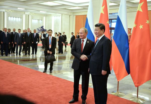 Визит президента РФ В.Путина в Китайскую Народную Республику. День второй