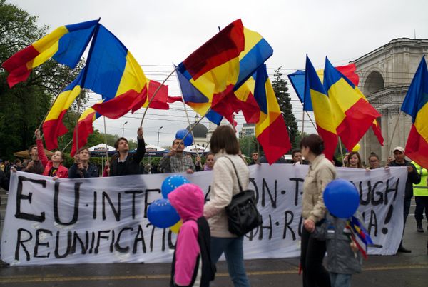 Акции протеста в Кишиневе Акции протеста в Кишиневе