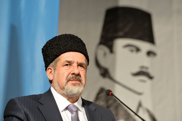 Национальный съезд крымских татар в Бахчисарае