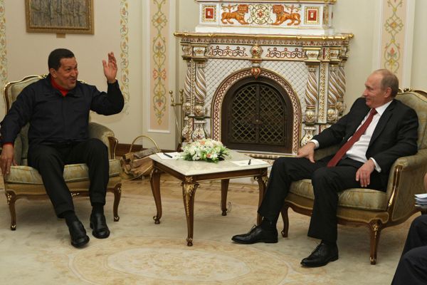 Премьер-министр РФ Владимир Путин встретился с президентом Венесуэлы
