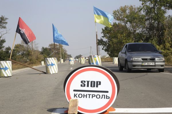 Ситуация на границе Украины и Крыма Ситуация на границе Украины и Крыма