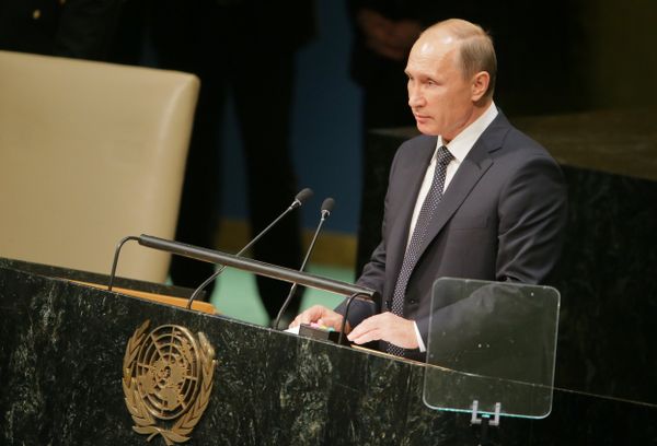 Президент РФ В.Путин принимает участие в 70-й сессии Генеральной Ассамблеи ООН