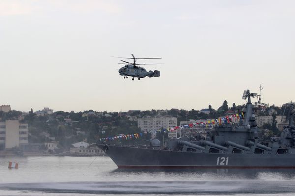 Репетиция парада ко Дню ВМФ в Севастополе