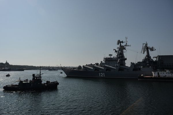 Сторожевой корабль Ладный перед походом в Средиземное море