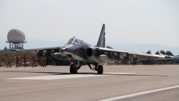 Российская боевая авиагруппа на аэродроме Хмеймим в Сирии