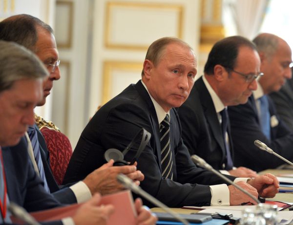 Визит президента РФ В.Путина во Францию