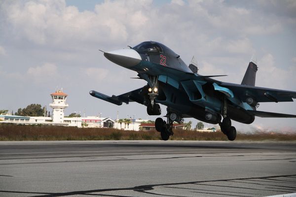 Российская боевая авиация на авиабазе Хмеймим в Сирии