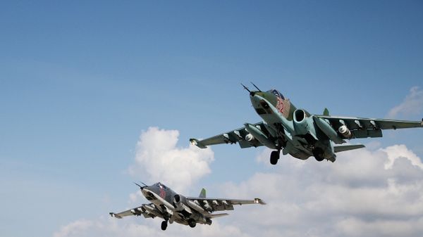 Российская боевая авиация на авиабазе Хмеймим в Сирии