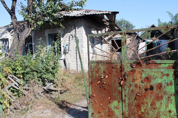 Село Веселое в Донецкой области