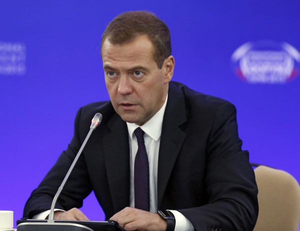 Премьер-министр РФ Д.Медведев посетил инвестиционный форум Сочи-2015