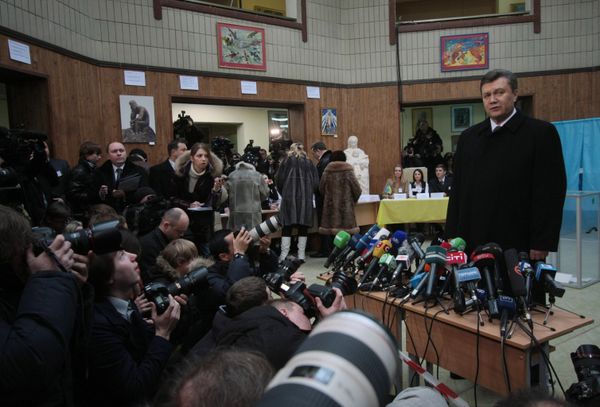 Голосование на выборах президента Украины Голосование на выборах президента Украины
