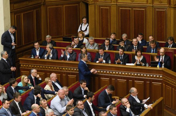 Заседание Верховной рады Украины Заседание Верховной рады Украины