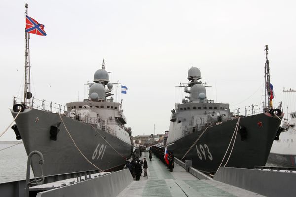 Ракетный корабль Дагестан вступил в строй Каспийской флотилии Ракетный корабль Дагестан вступил в строй Каспийской флотилии