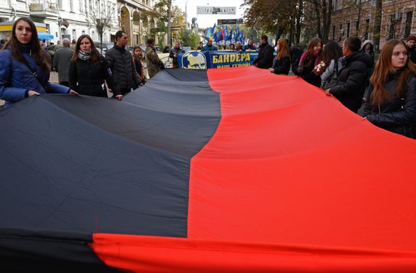 Акции в украинских городах в День защитника Украины