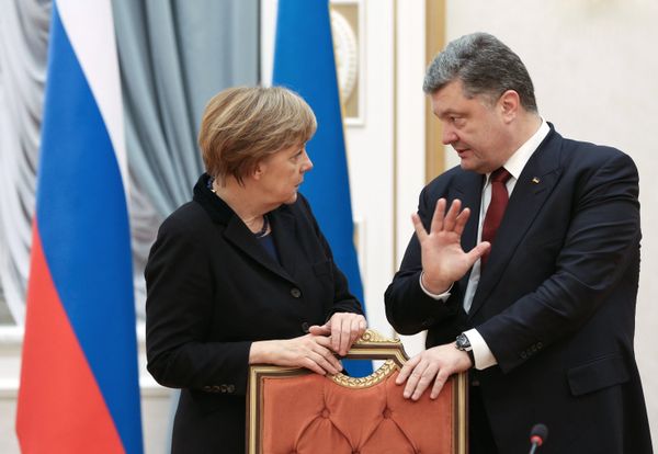 Переговоры лидеров России, Германии, Франции и Украины в Минске