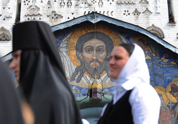 Божественная литургия по случаю 450-летия явления чудотворной Почаевской иконы Божией Матери Божественная литургия по случаю 450-летия явления чудотворной Почаевской иконы Божией Матери