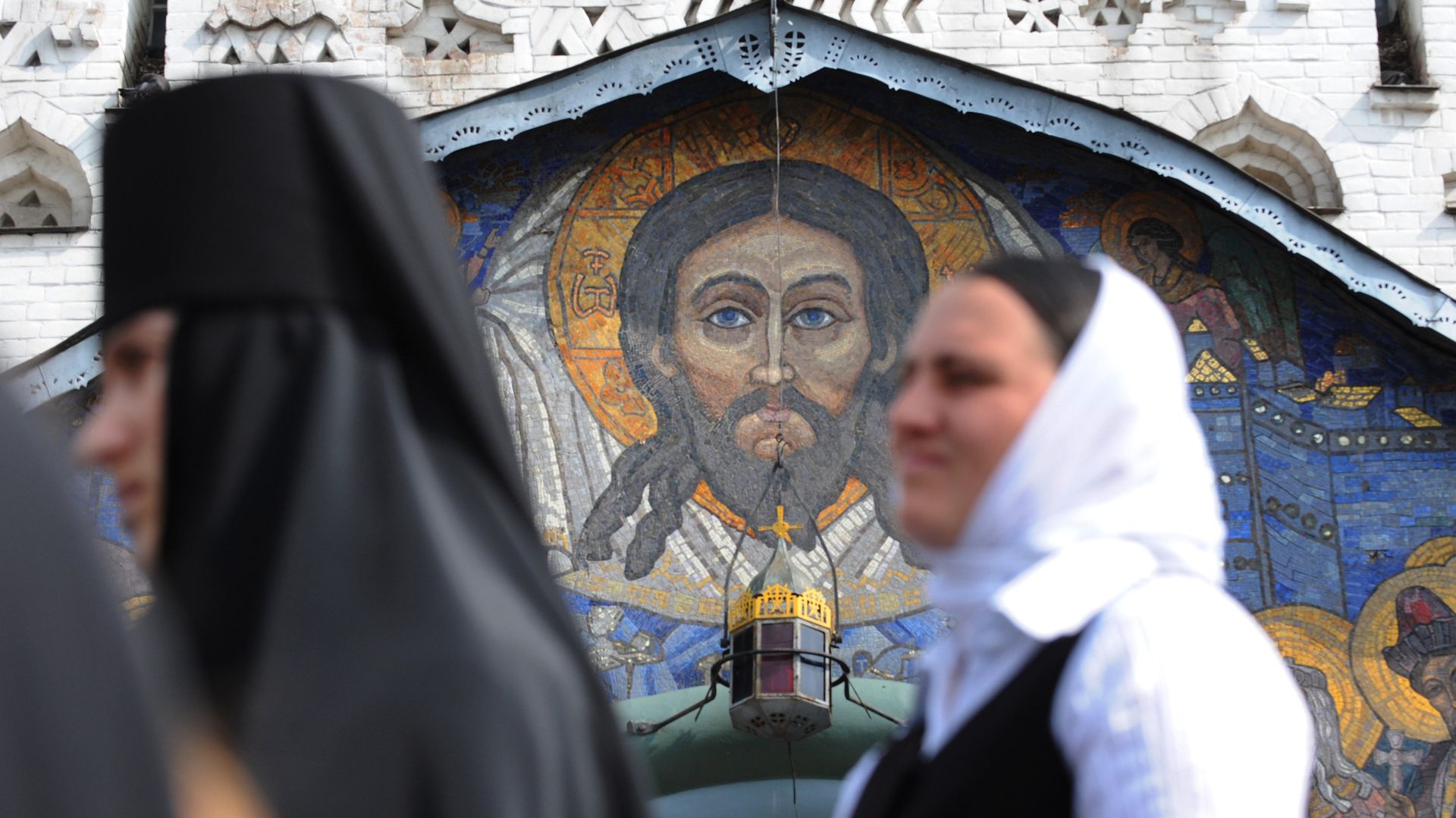 Божественная литургия по случаю 450-летия явления чудотворной Почаевской иконы Божией Матери - РИА Новости, 1920, 04.04.2024