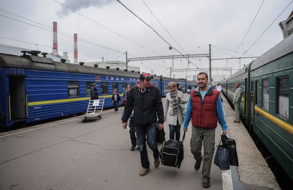 Киевский вокзал в Москве