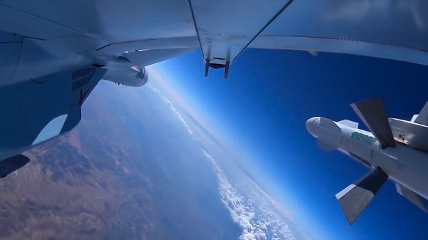 Боевой вылет авиации ВКС РФ в Сирии
