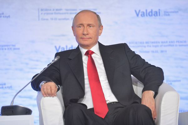 Президент РФ В.Путин принял участие в сессии Международного дискуссионного клуба Валдай